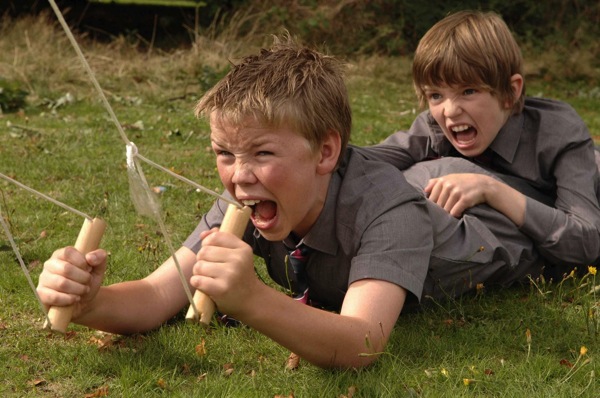 Will Poulter and Bill Milner in Son of Rambow. © Optimum Home Entertainment